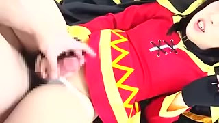 Megumin tranny Futa CD Cosplay